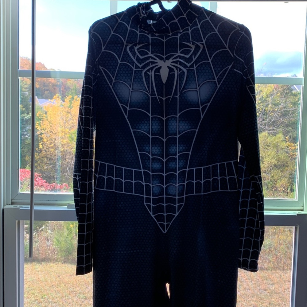 Costume: Venom one piece bodysuit (Halloween)